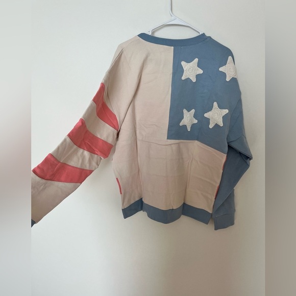 Free People x Tricia Fix Stars and Stripes Sweatshirt - Picture 10 of 11